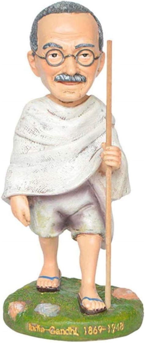 Ysdhe Celebrity Statue Mahatma Gandhi Figurine Famous Leader Of Indian ...