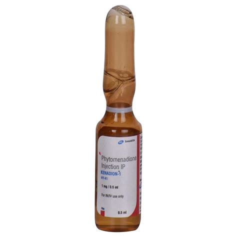 Kenadion-1 - Ampoule of 0.5 ml Injection : Amazon.in: Health & Personal ...