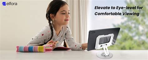 Elfora Heavy Duty Metal Adjustable Tablet Stand Holder for iPad ...