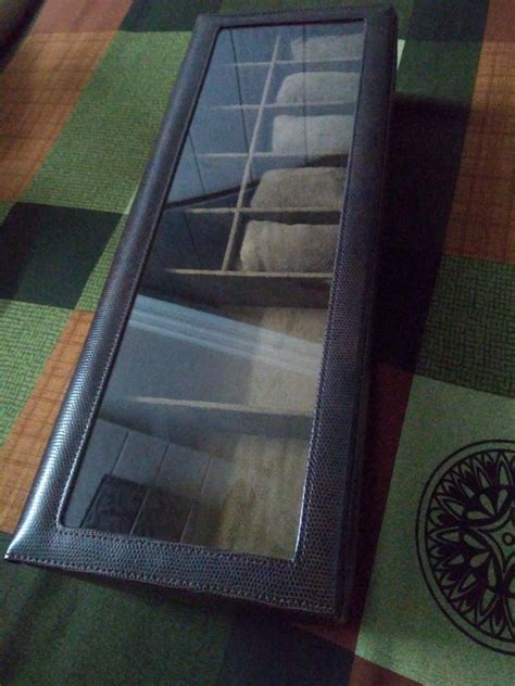 essart Faux Leather Croro-Finish-Print Sunglasses case Double Storey ...