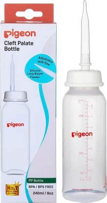 Pigeon Cleft Palate Bottle 240ml - 240 ml - Buy Pigeon Feeding Bottle ...