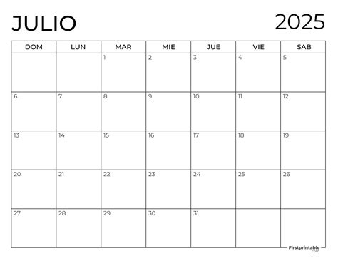 July 2025 calendars – Artofit