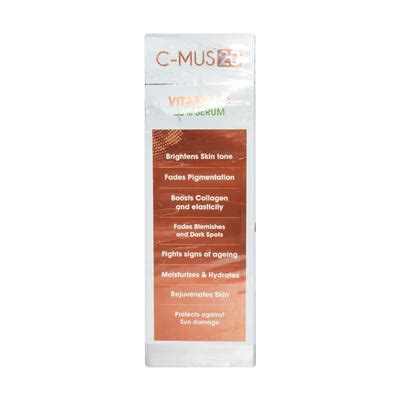 C-MUS 20 Vitamin C Serum, 20ml – ClickOnCare