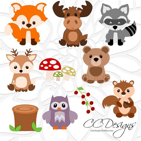 Free Printables Woodland Animals