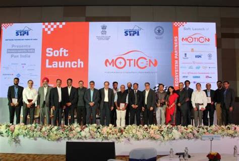 Soft Launch of MOTION | Official Website of Software Technology Parks ...