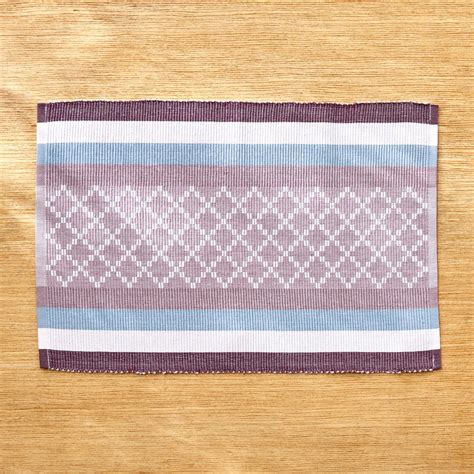 Buy Drake Crane Cotton Ribbed Placemat from Home Centre at just INR 169.0