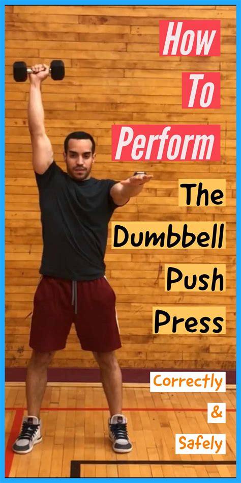 One Arm Dumbbell Push Press How To Do The Push Press Form, Muscles