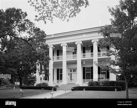 Texas governor's mansion Black and White Stock Photos & Images - Alamy