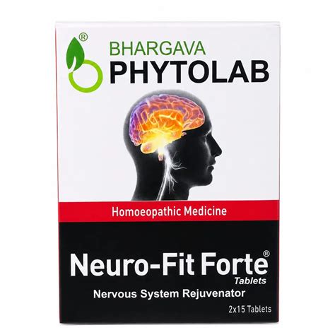 Bhargava Neuro Fit Forte Tablets. Nerve System Rejuvenator – Homeomart