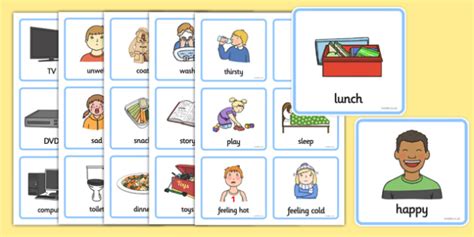 Home Communication Cards