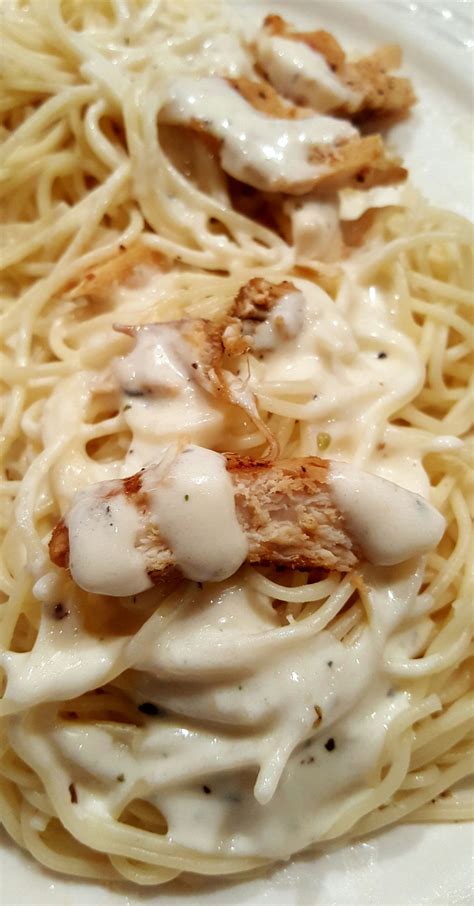 Chicken Alfredo Pasta Angel Hair at Nancy Sheridan blog