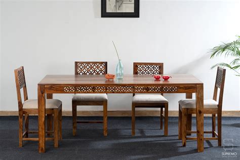 Lattice Edge Dining Table – Supremo