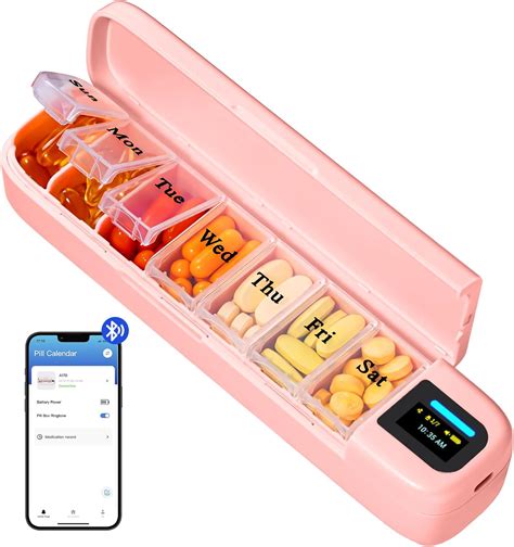 Amazon.com: Daviky Automatic Pill Dispenser, Smart Pill Organizer with ...