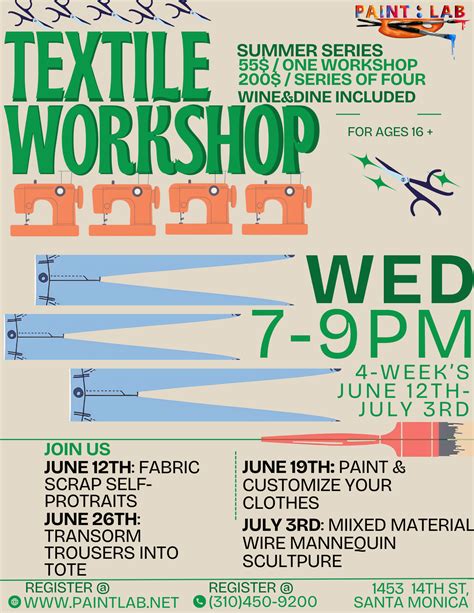 Image result for Textile Workshops