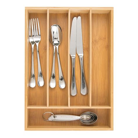 Organizator za pribor bambus Five 115242 | Volim svoj dom