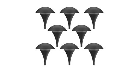 Kichler 15236-8Textured Black Eclipse 25" Incandescent Path and Spread ...