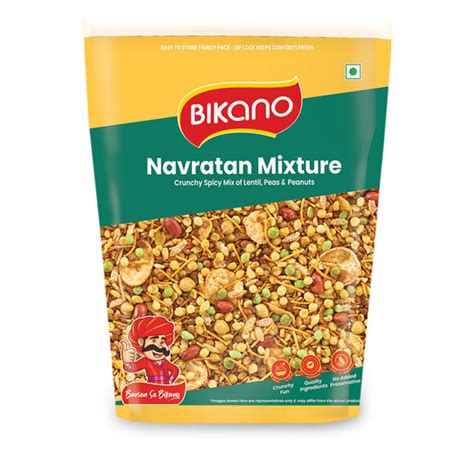 Bikano Navratan Mixture | Crunchy Spicy Namkeen | Authentic Indian ...
