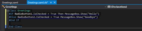 Visual Studio 2022 VB Button Open Message Box 的图像结果