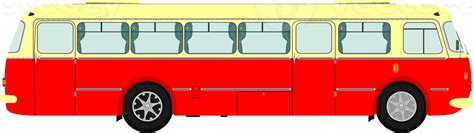 Image result for Bus Side View Cartoon PNG