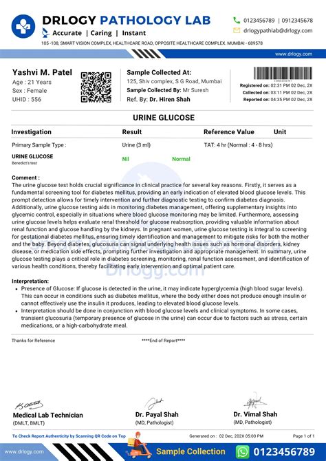 Urine Glucose Test: Meaning, Types, Purpose & Results | Drlogy