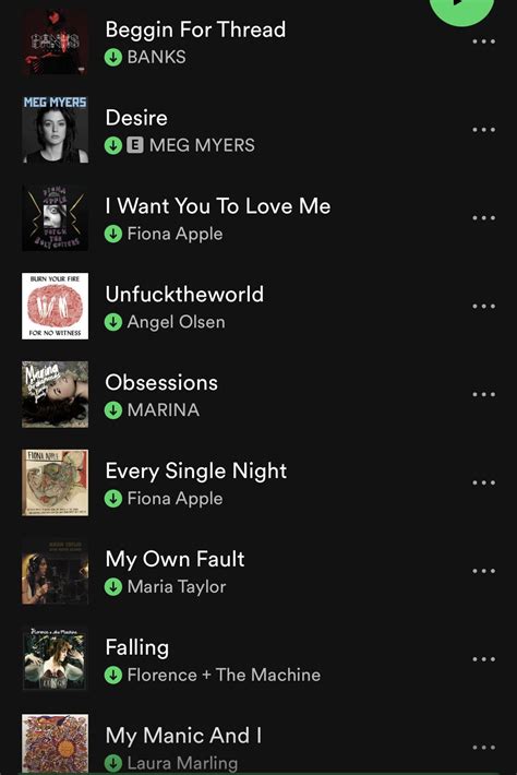 y'all got any bpd coded songs? here are some of mine