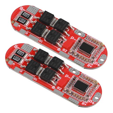 Buy 2pcs BMS 5S 21V 18650 Li-ion Lithium Battery Protection Circuit ...