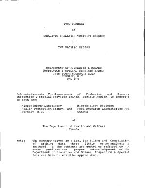 Fillable Online waves-vagues dfo-mpo gc paralytic shellfish toxins in ...