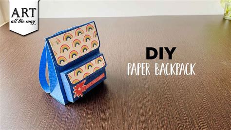 Image result for How to Make Paper Backpack