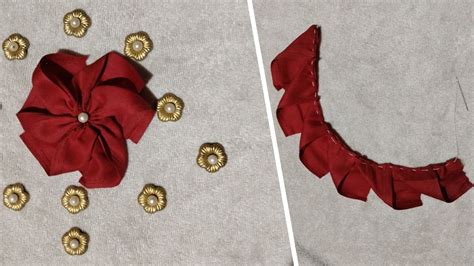 Image result for Cloth Flower Tutorial