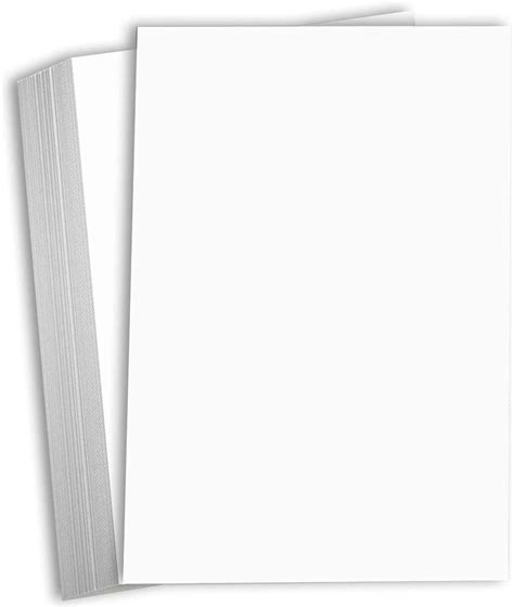 Buy Hamilco White Cardstock Thick 11x17 Paper - Heavy Weight 80 lb ...