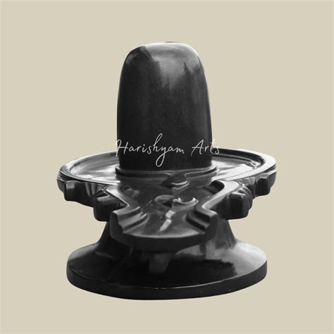 18" Marble Shivling with Base
