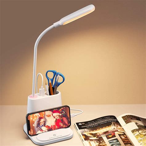 Buy SVJ Table LED lamp Desk lamp for Study Lamp for Students with Pen ...