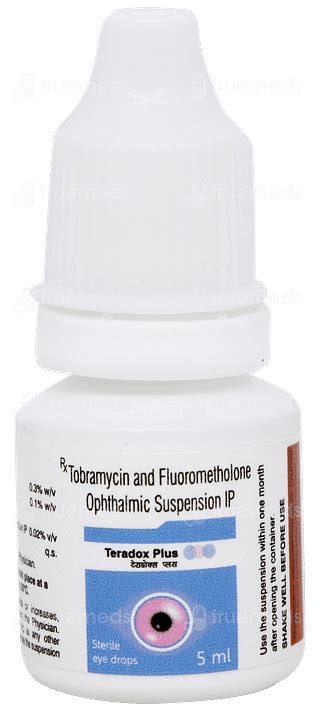 Teradox Plus 0301 Eye Drop 5 Ml - Uses, Side Effects, Dosage, Price ...
