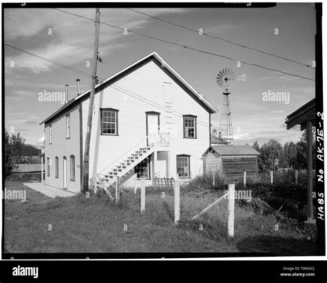 REAR, LOOKING EAST - Courthouse, First Avenue, Eagle, Southeast ...