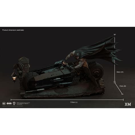 Batman: White Knight (Batcycle Edition) 1/4 Scale Statue by XM Studios ...