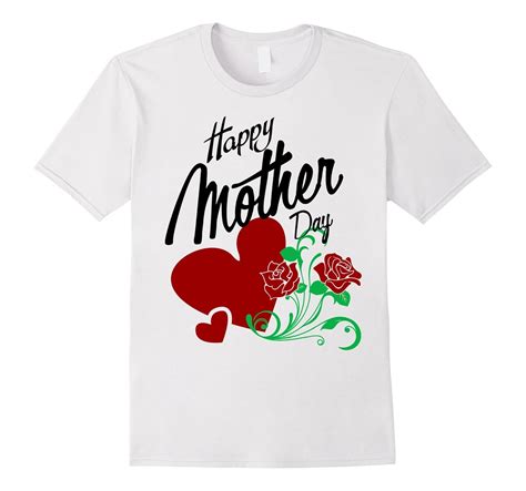 Happy mothers day t shirt – i love mom – mom shirt-TD – Teedep