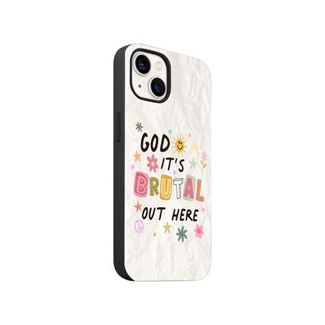 God It's Brutal Out Here Case – Sleek Cases | Anti Yellow Cases At 199