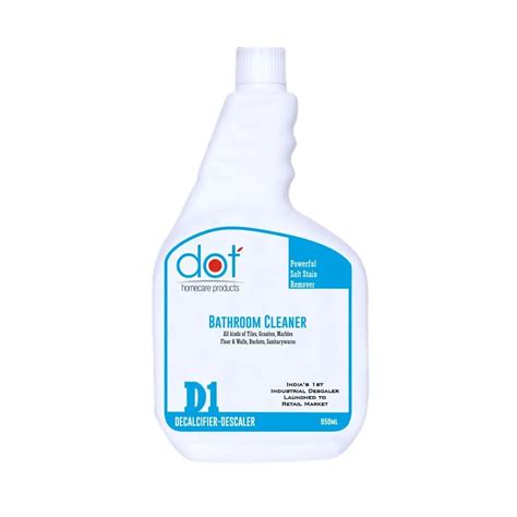 DOT Bathroom Tiles Cleaner Descaler, 500ml, Remove heavy salt stains ...