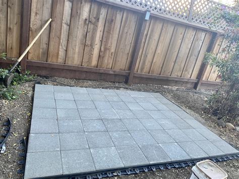 Concrete Pavers Shed Foundation How To Build A Shed Base By Ace Sheds