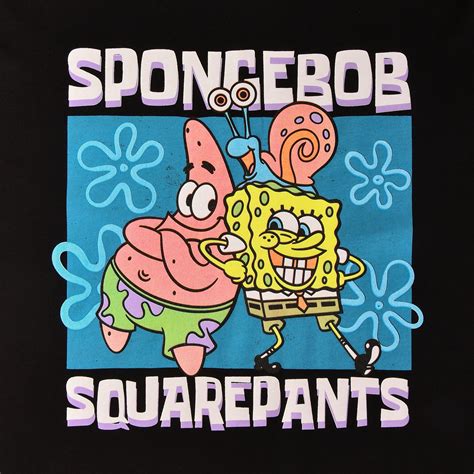 SpongeBob - Friends T-Shirt schwarz | Elbenwald
