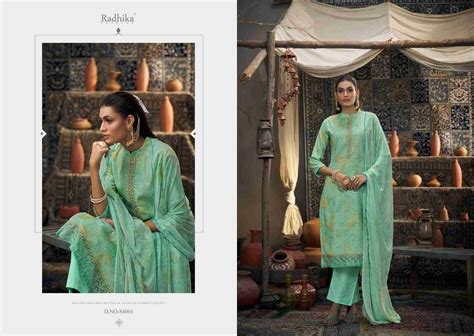 NAIRA VOL-3 BY RADHIKA FASHION 84001 TO 84006 DESIGNER FESTIVE SUITS ...