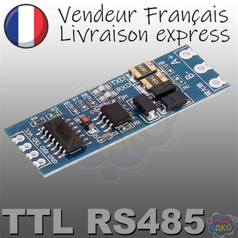 Ttl Module Rs485 Uart Adapter 3.3-5v Arduino | Ubuy India