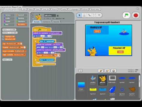 Image result for Scratch Pokemon Games Tutorial