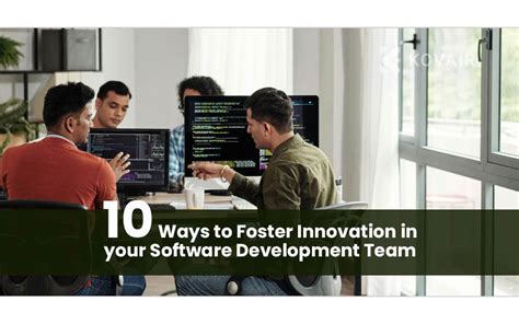 How to Foster Innovation in your Software Development Team | nasscom ...