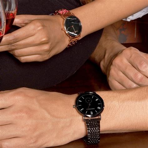 Shop Joker & Witch Black Couple Watch Gift Set Online For Men & Women