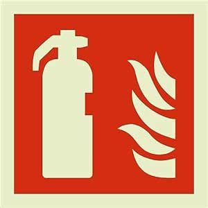 fire extinguisher sign board, Night Glow Radium Illuminate PVC ...