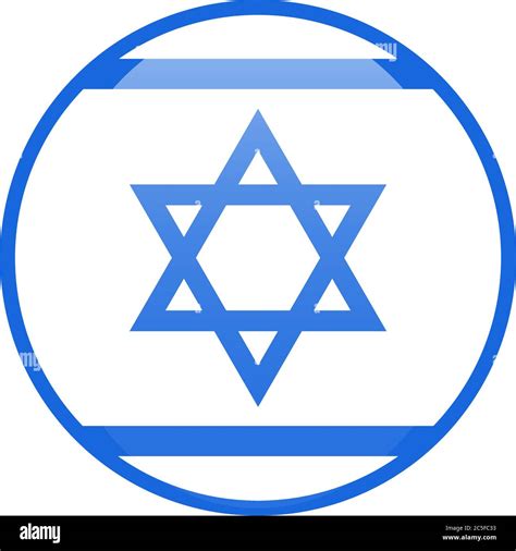 Star of David blue and white icon Jewish tradition biblical symbol ...