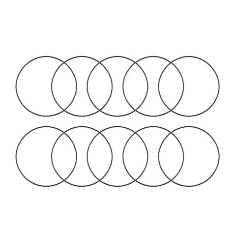 uxcell O-Rings Nitrile Rubber 79mm Inner Diameter 82mm OD 1.5mm Width ...