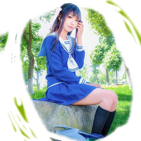 Buy NSPSTT Tooru Honda Cosplay Costume, Uniform, Costume with Ribbon ...
