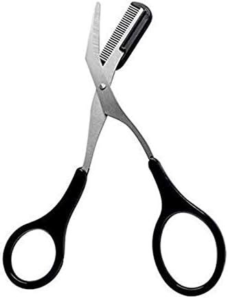 ericotry Professional Precision Eyebrow Trimmer Scissors Scissors with ...